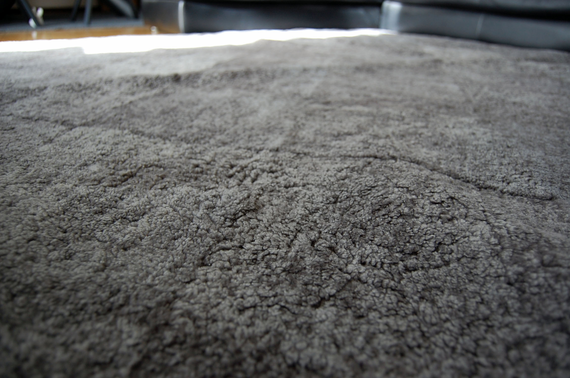 ムートン　ラグ（200×200cm）の画像