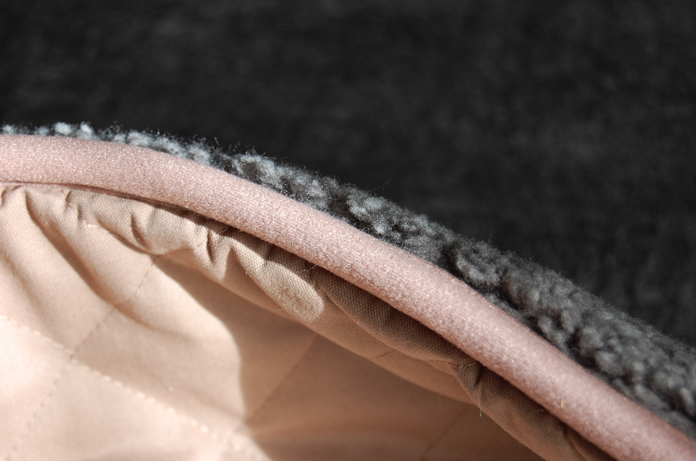 ムートン　ラグ（200×200cm）の画像