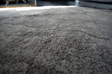 ムートン　ラグ（200×200cm）の画像
