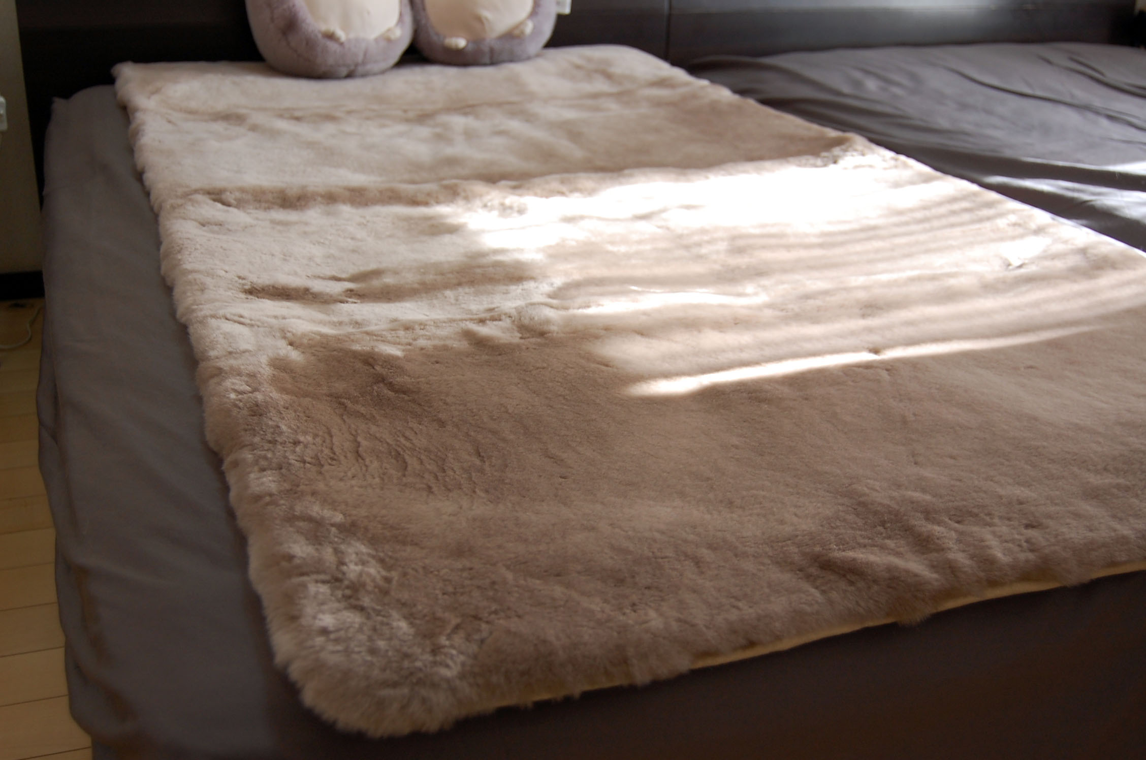 極厚ムートン　シーツ（シングル/100×200cm）の画像