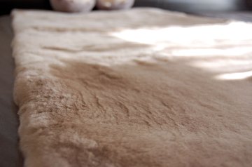 極厚ムートン　シーツ（シングル/100×200cm）の画像