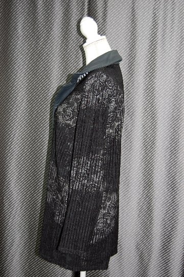 ラムレザー＆レース　リバーシブルジャケットの画像