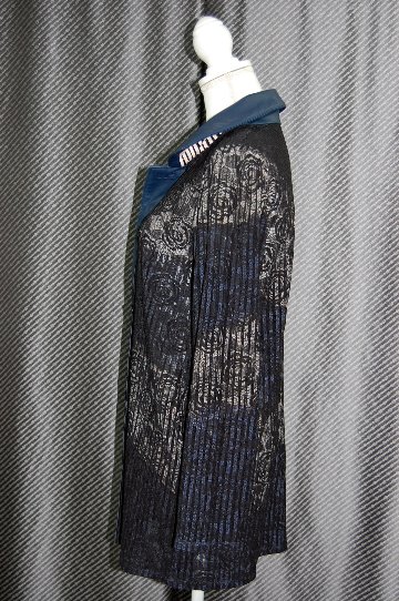 ラムレザー＆レース　リバーシブルジャケットの画像