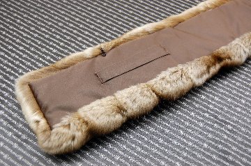 シナモンチンチラ　ロングマフラーの画像