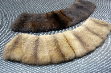 ロシアンセーブル　ハイネックウォーマーの画像