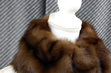 ロシアンセーブル　フルスキンスヌードの画像