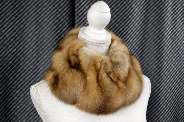 ロシアンセーブル　フルスキンスヌードの画像