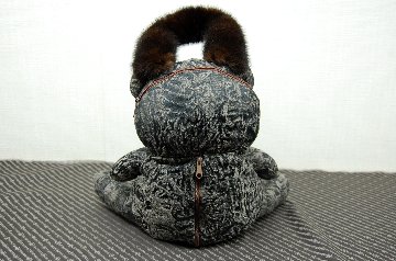 ミンクハンドル付き　ベアバッグの画像