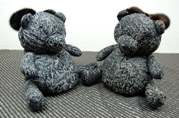 ミンクハンドル付き　ベアバッグの画像