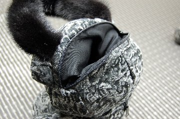 ミンクハンドル付き　ベアバッグの画像