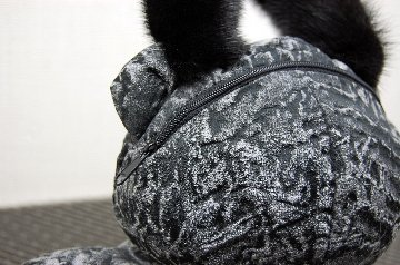 ミンクハンドル付き　ベアバッグの画像