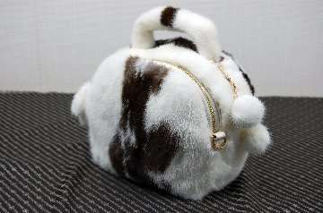 ジャガーミンク　2wayハンドバッグの画像