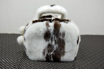 ジャガーミンク　2wayハンドバッグの画像
