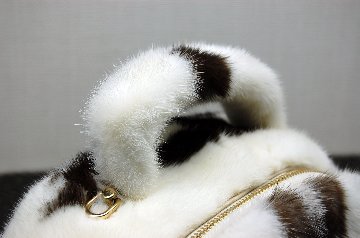 ジャガーミンク　2wayハンドバッグの画像