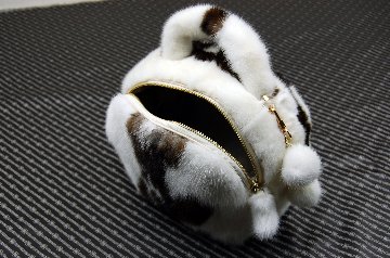 ジャガーミンク　2wayハンドバッグの画像