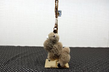 ムートン　チャーム（キャメル）の画像