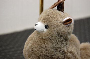 ムートン　チャーム（キャメル）の画像