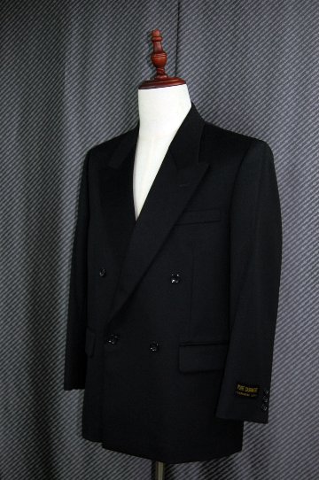 Men'sカシミヤ100％　ダブルブレストジャケットの画像