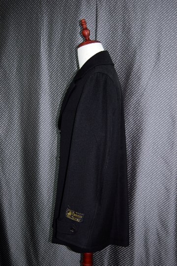 Men'sカシミヤ100％　ダブルブレストハーフコートの画像