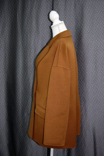 カシミヤ100％　ダブルブレストジャケットの画像