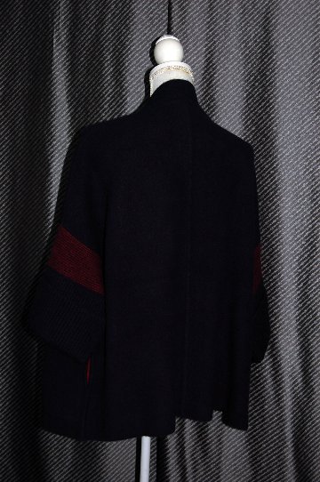 カシミヤ100％　オープンフロントニットカーディガンの画像