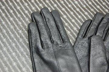 本革ラムレザー手袋（Rexコサージュ）の画像
