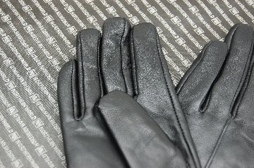 本革ラムレザー手袋（Rexコサージュ）の画像