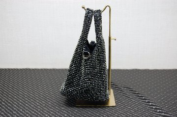 ビジュー　ミニバケットバッグの画像