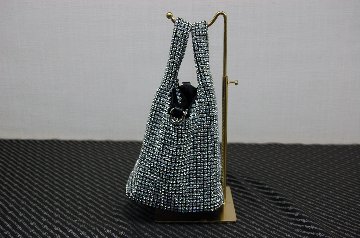 ビジュー　ミニバケットバッグの画像