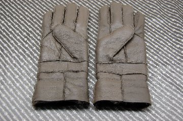Men's本革ムートン手袋の画像
