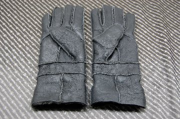 Men's本革ムートン手袋の画像