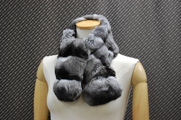 チンチラ　ロングマフラーの画像