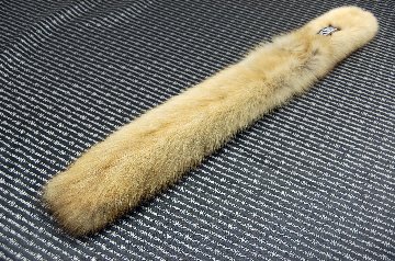 ロシアンセーブル　ダブルフェイスミニマフラーの画像