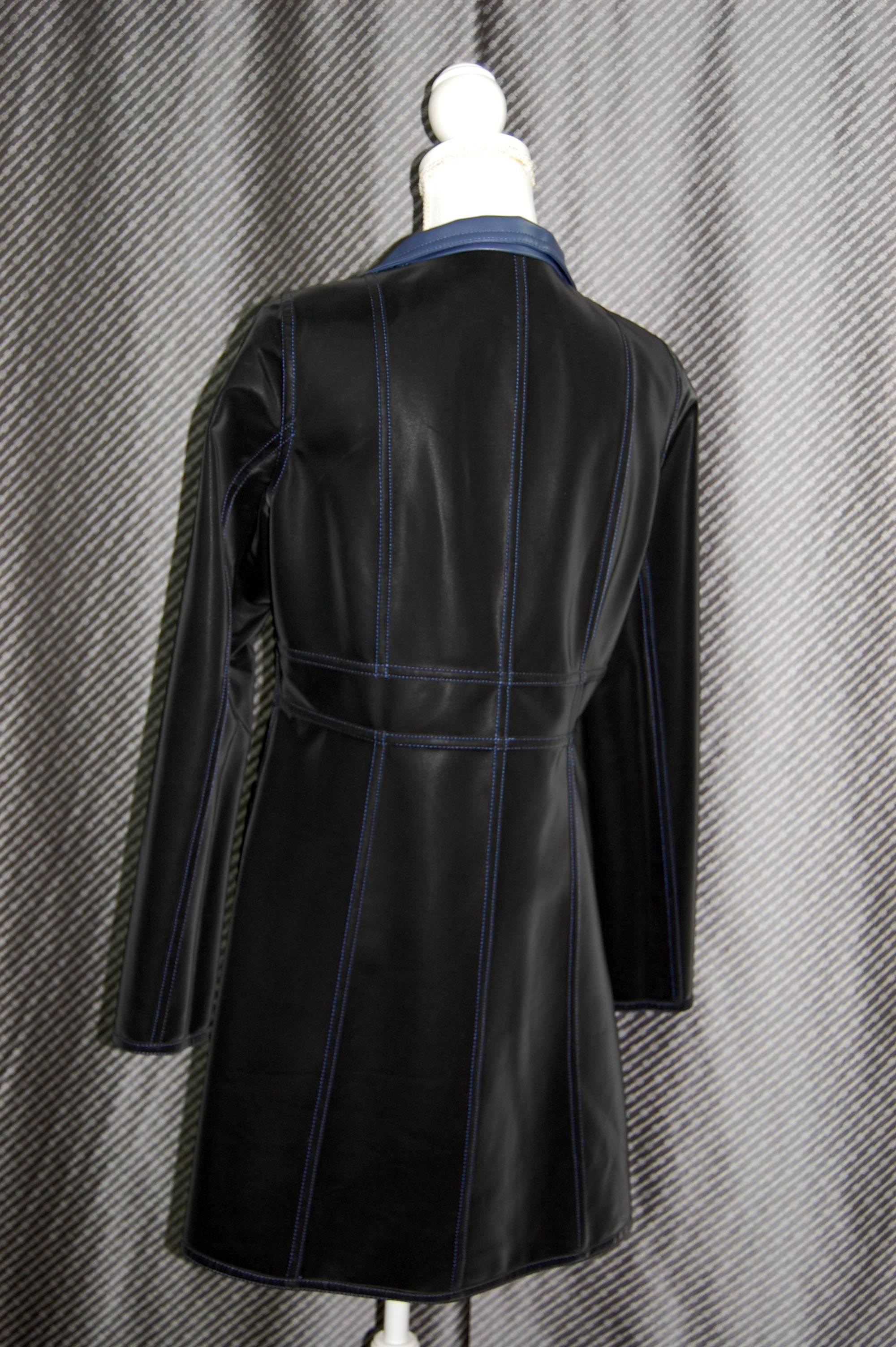 ベルベットラムレザー　ダブルフェイスコートの画像