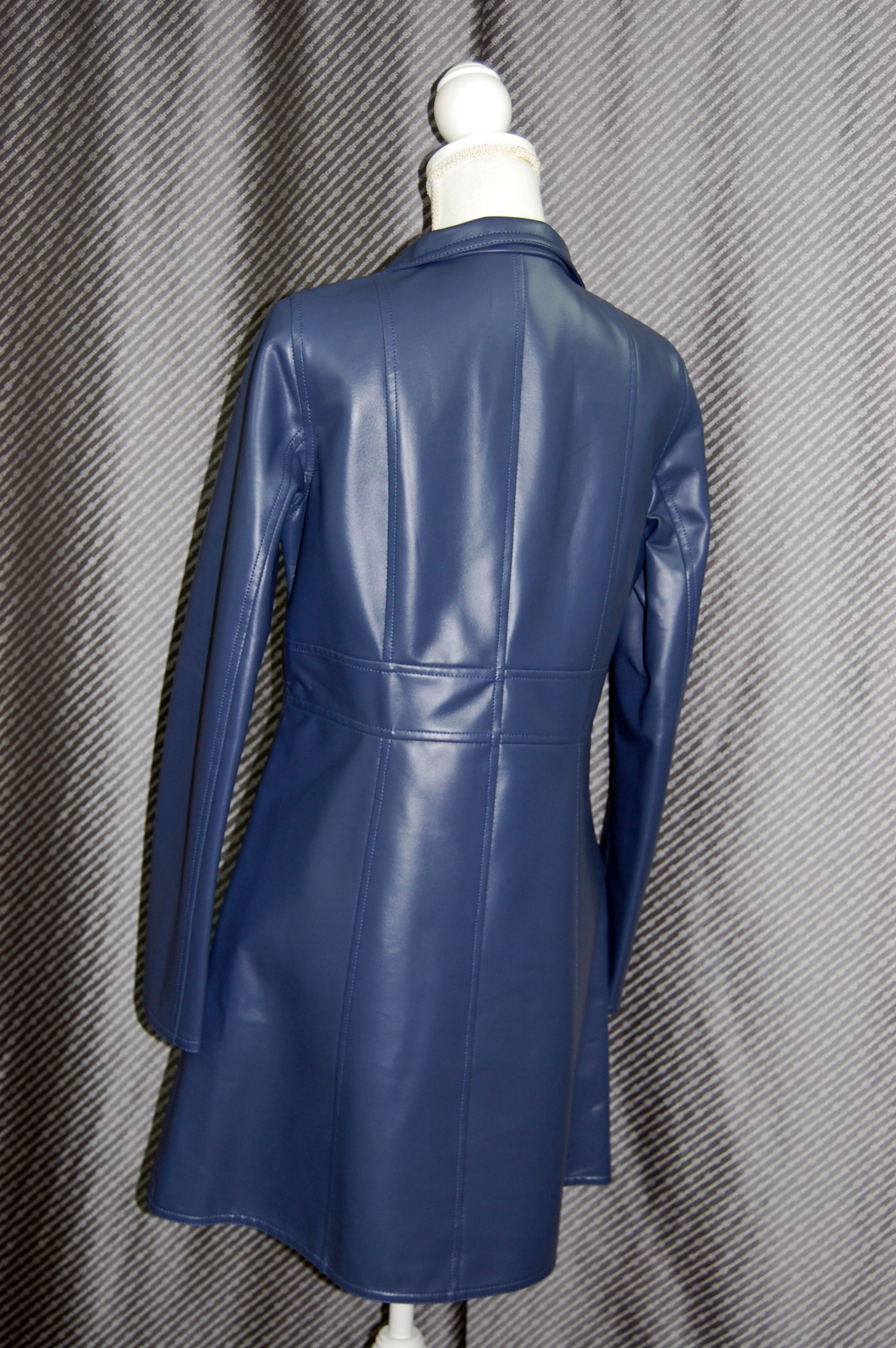 ベルベットラムレザー　ダブルフェイスコートの画像