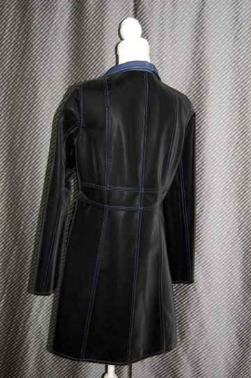 ベルベットラムレザー　ダブルフェイスコートの画像