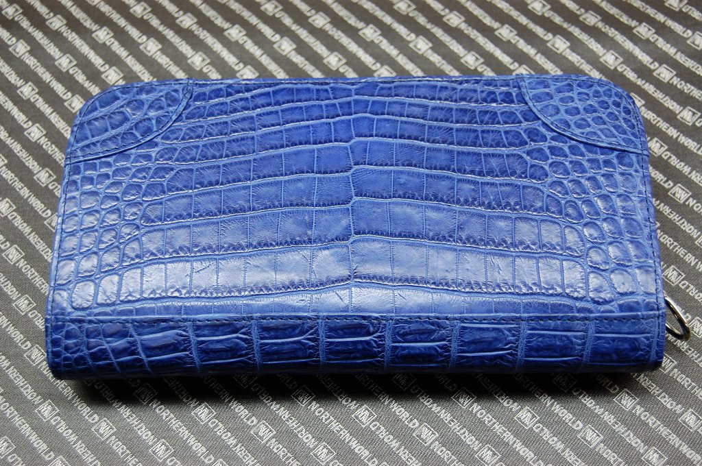 クロコダイル革　ショルダーポーチの画像