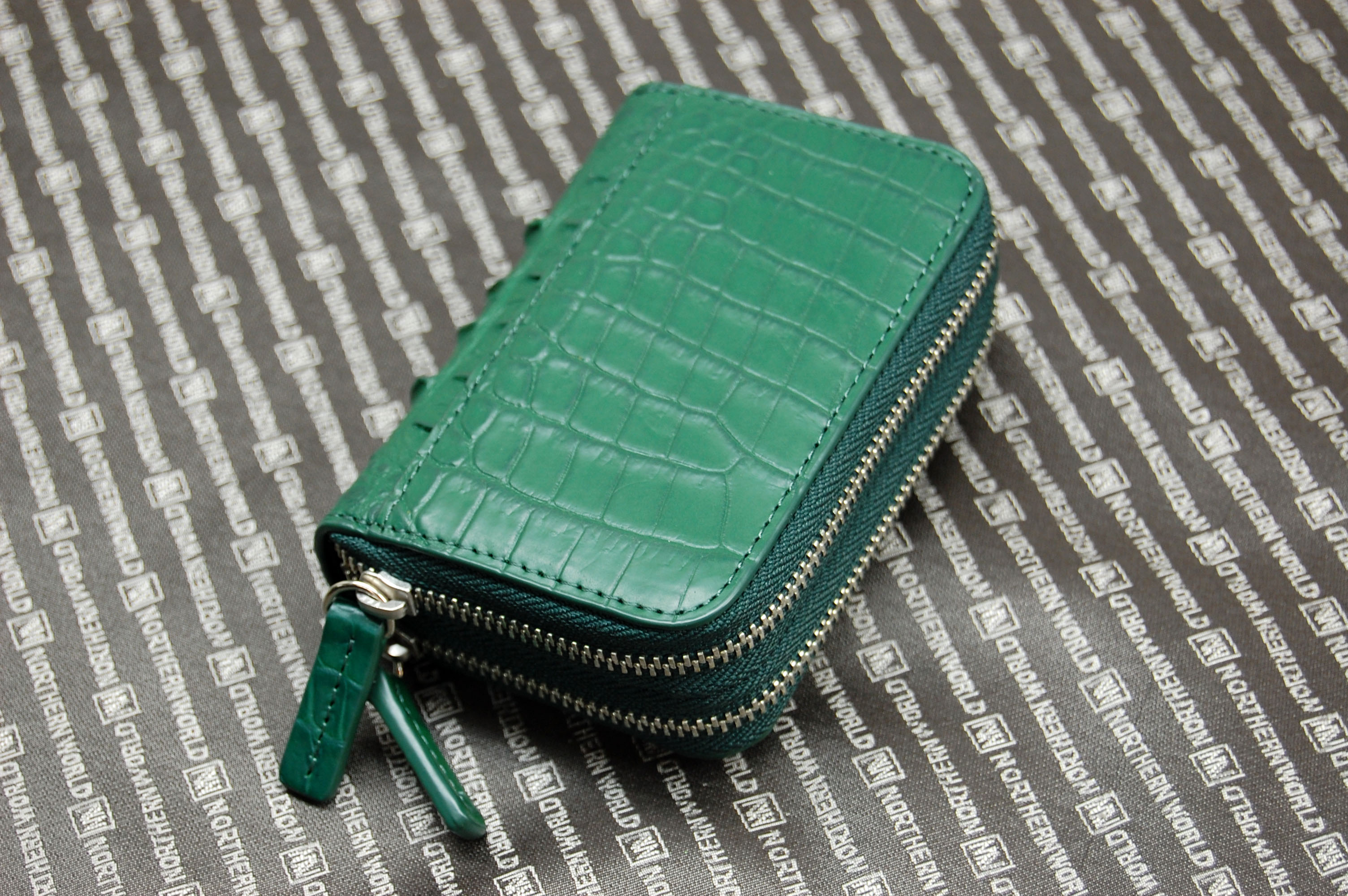 クラウンマーククロコダイル　キー＆コインケースの画像