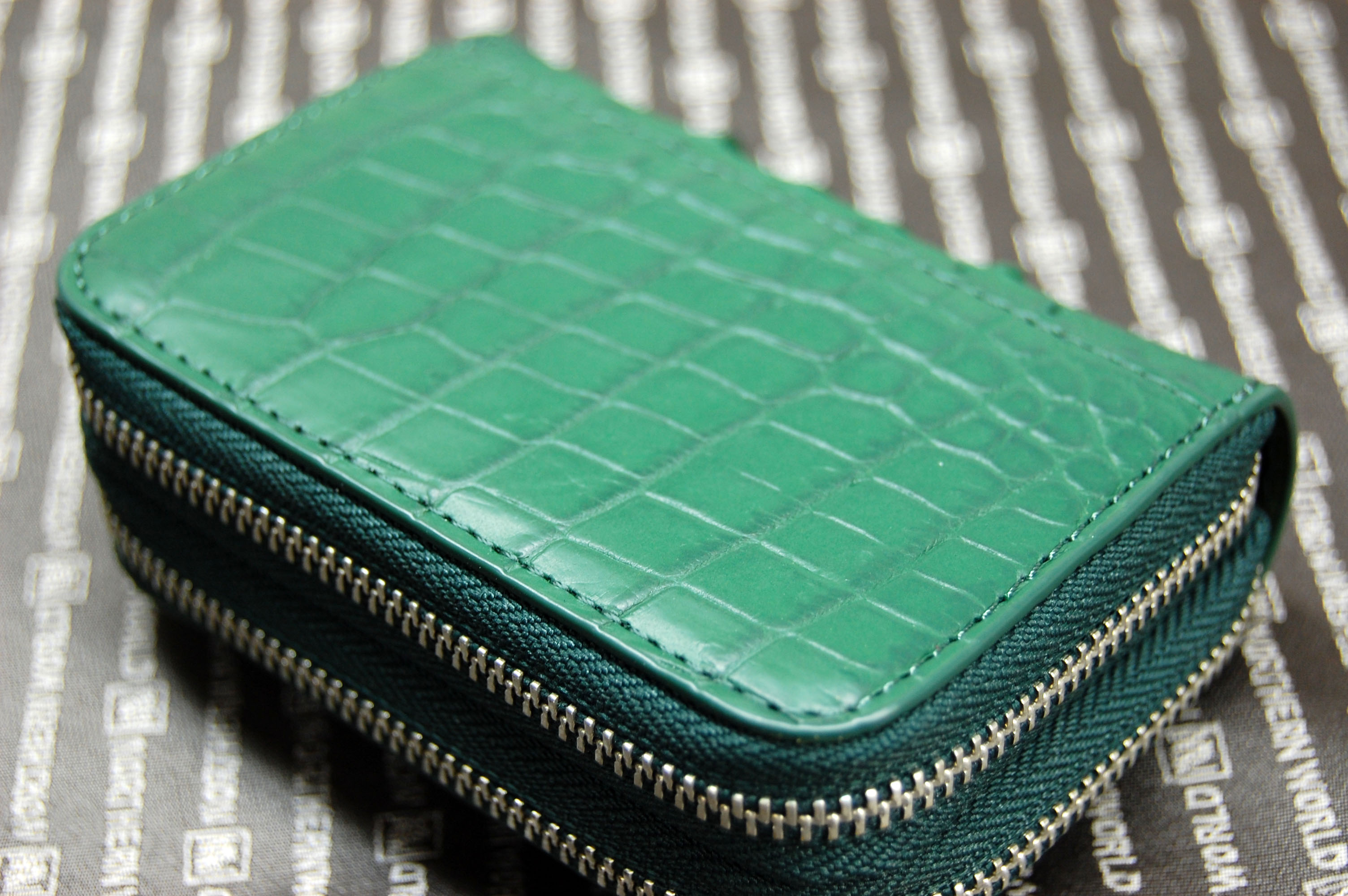 クラウンマーククロコダイル　キー＆コインケースの画像