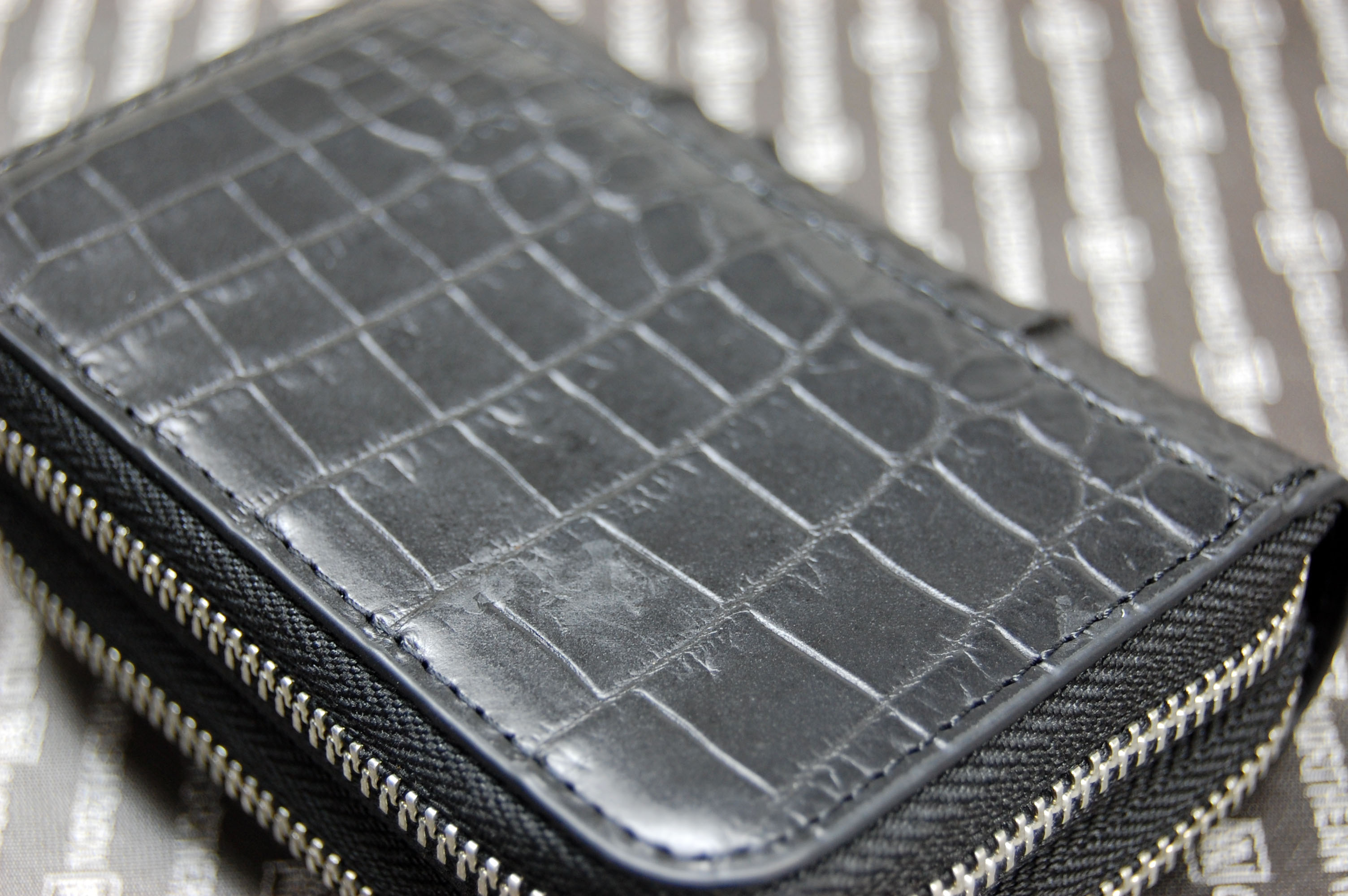 クラウンマーククロコダイル　キー＆コインケースの画像