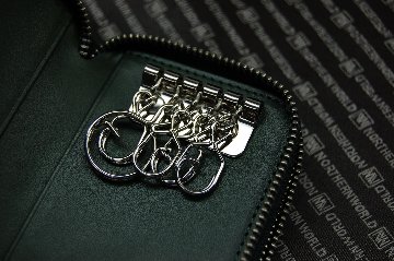 クラウンマーククロコダイル　キー＆コインケースの画像