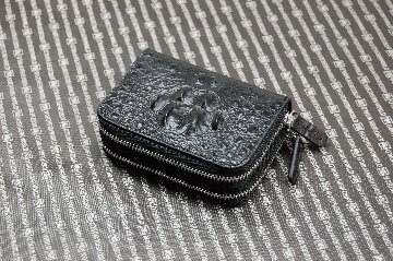 クラウンマーククロコダイル　キー＆コインケースの画像