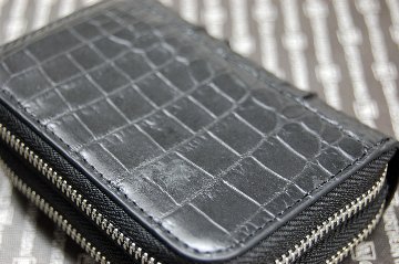 クラウンマーククロコダイル　キー＆コインケースの画像