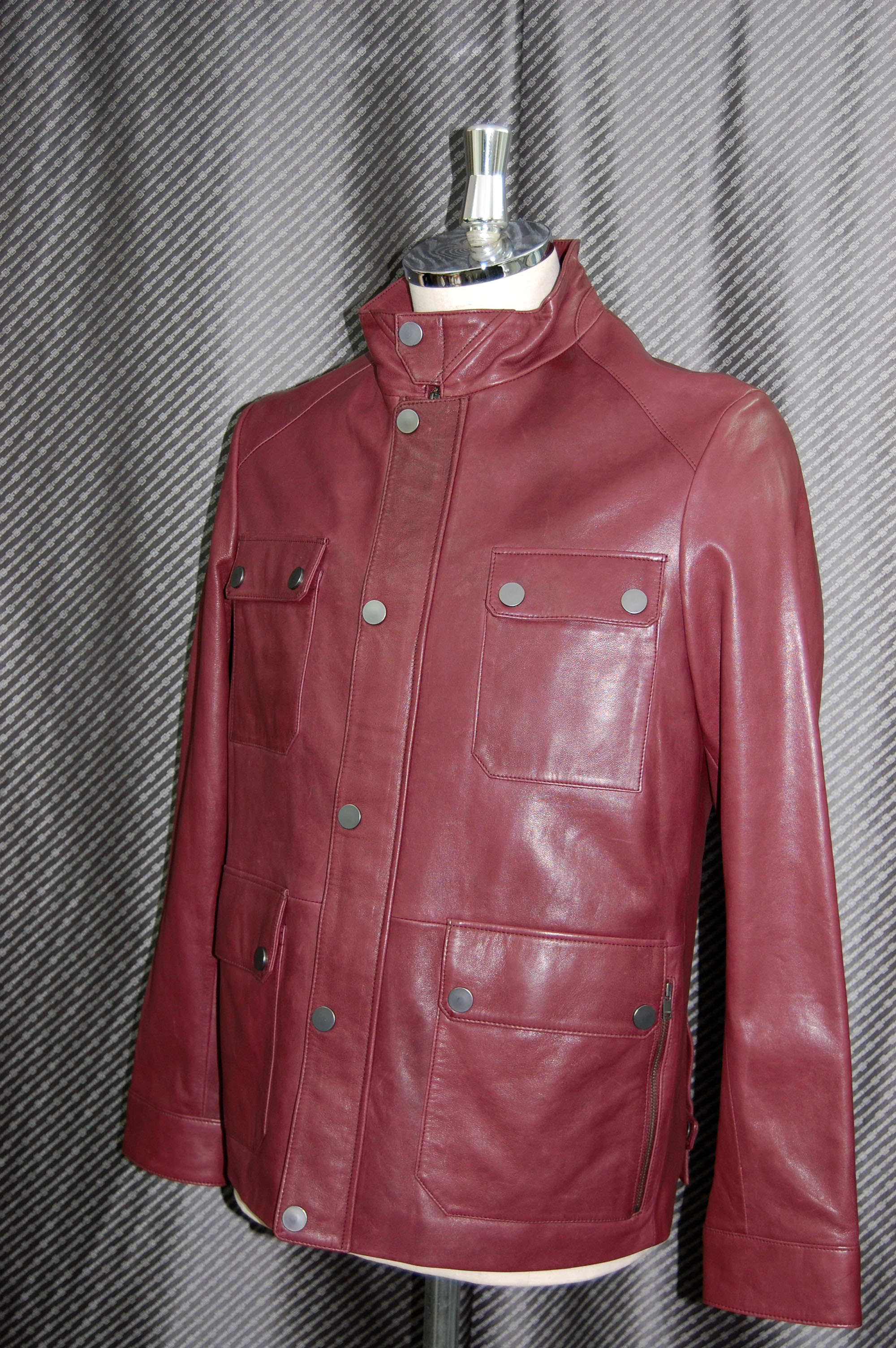 Men'sラムレザー　ジャケットの画像