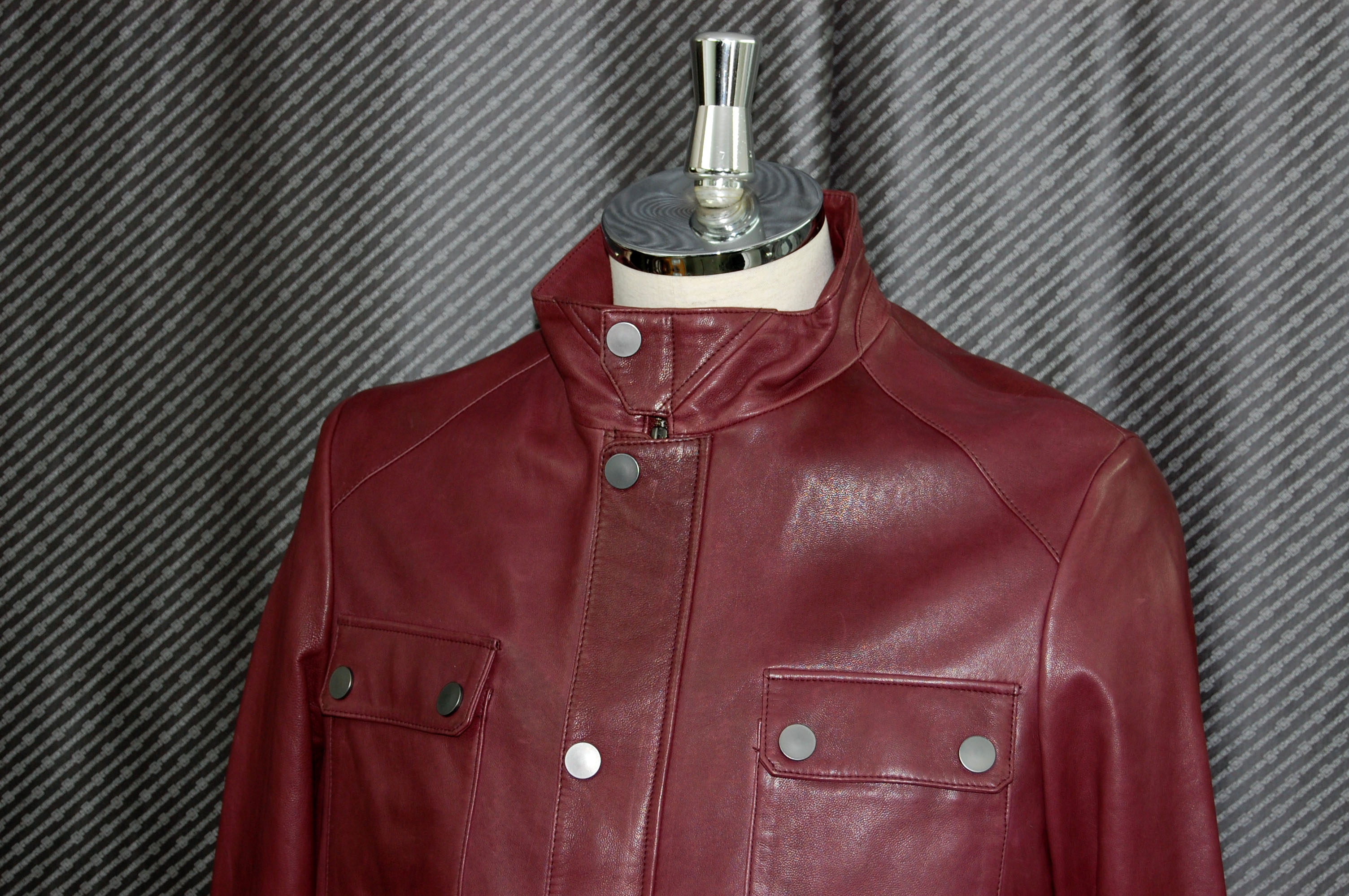 Men'sラムレザー　ジャケットの画像