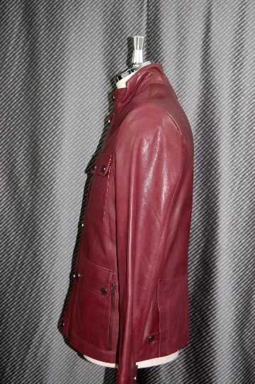 Men'sラムレザー　ジャケットの画像