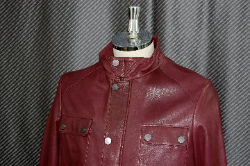 Men'sラムレザー　ジャケットの画像