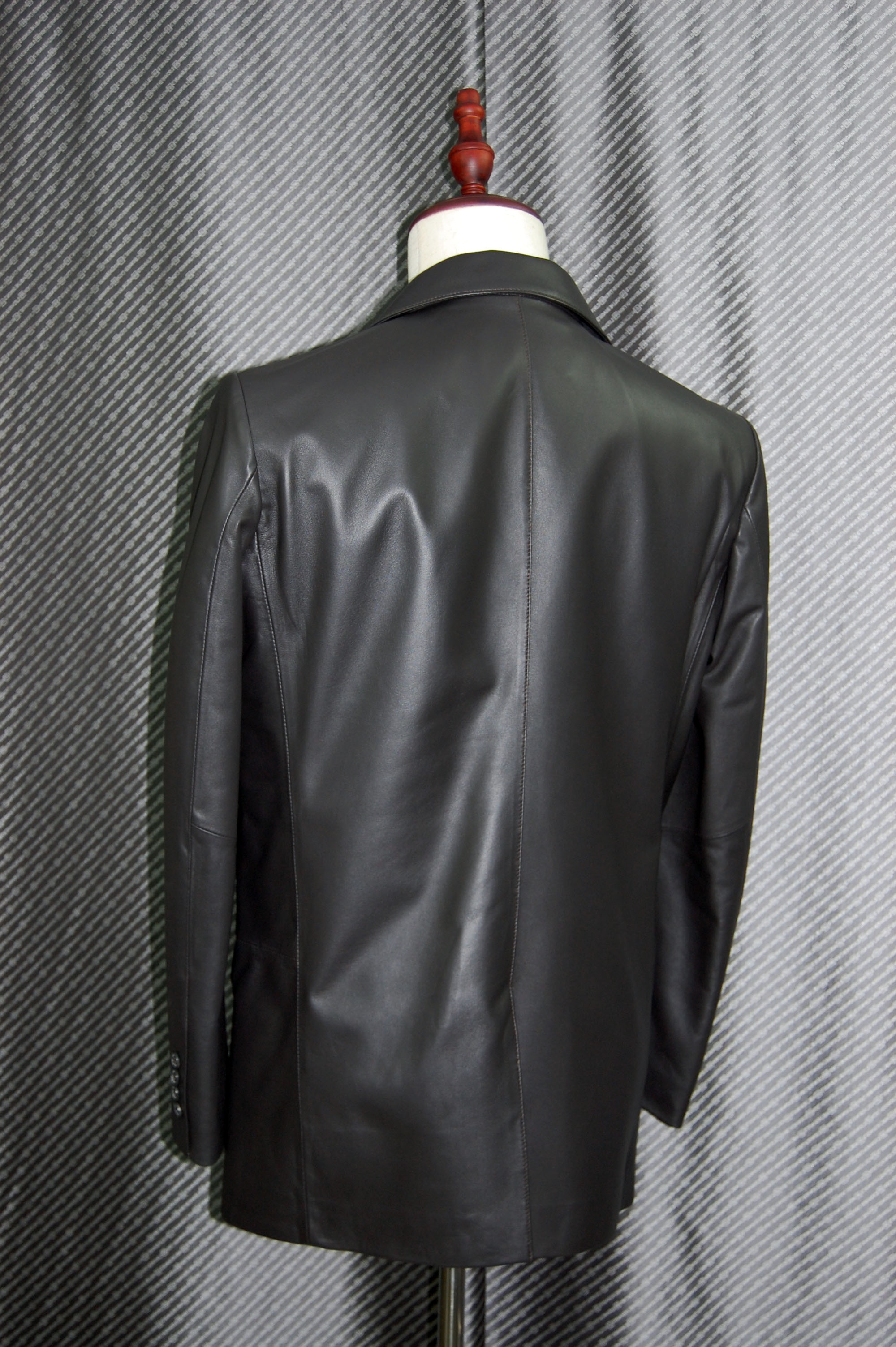 JEAN-LOUIS SCHERRER　Men'sラムレザー　テーラードジャケットの画像