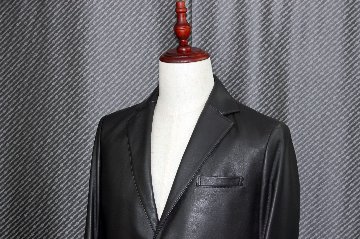 JEAN-LOUIS SCHERRER　Men'sラムレザー　テーラードジャケットの画像