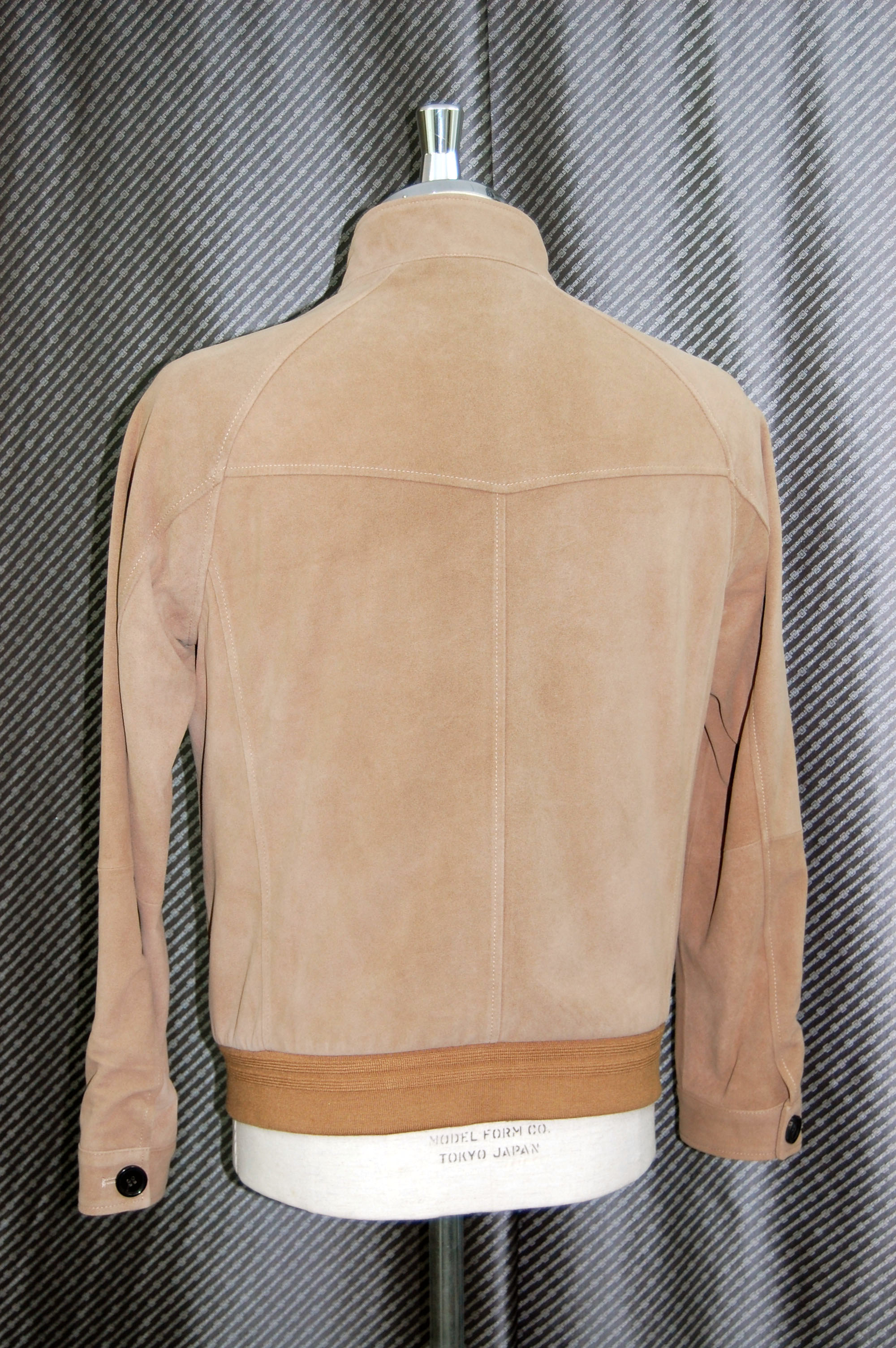 JEAN-LOUIS SCHERRER　Men'sラムレザー　スタンドカラージャケットの画像